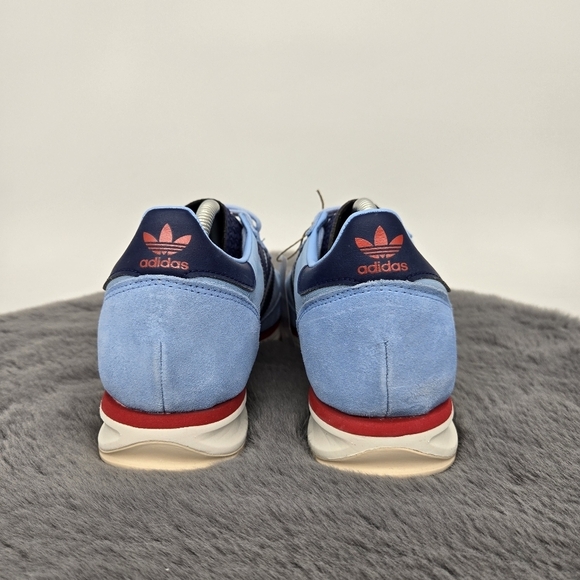 New adidas SL 72 RS \'Light Blue Better Scarlet\' Men\'s Shoes Size 8.5 main image 7